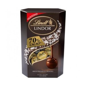 LINDOR CORNET NEGRO 70 % 200 GRS. -LINDT