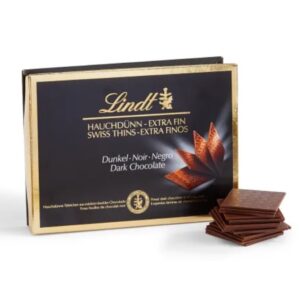 SWISS THINS NEGRO 1U 125GR -LINDT-