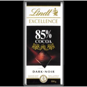 EXCELLENCE 85% 5 U./ 100GR -LINDT-