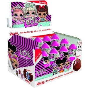 PARAGUAS CHOCO BARBIE/HOTWHEELS 20GR*30U