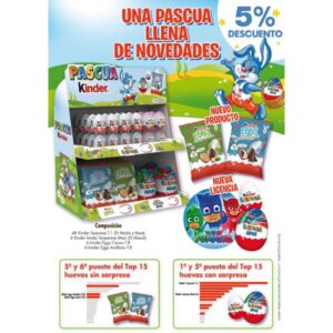 LOTE KINDER PASCUA 5% DTO.-FERRERO-