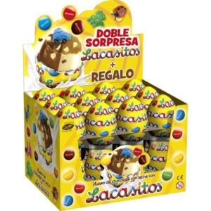 HUEVOS CHOCO LACASITOS 23G*24U/-LACASA-