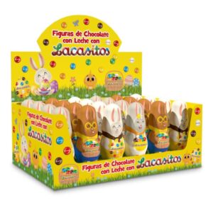 FIGURAS CONEJITOS CON LACASITOS 24U/-LAC