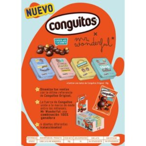 CONGUITOS LATA MR. WONDERFULL 16U/-LACAS