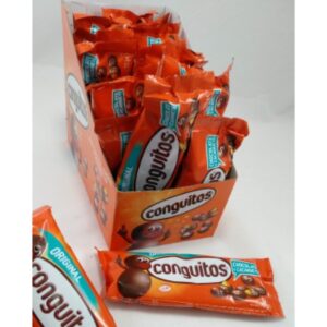 CONGUITOS NEGRO 70G 18U/-LACASA-