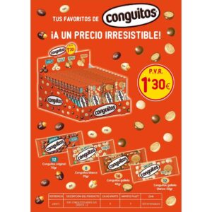 LOTE CONGUITO GALLETAS 1,30E -LACASA-
