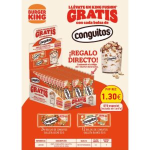 EXP.CONGUITOS GALLETA+36 B.KING PVP 1,3