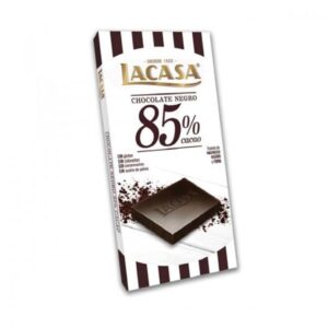 TABLETA CHOCO 85% CACAO 100GR*20U/ -LACA