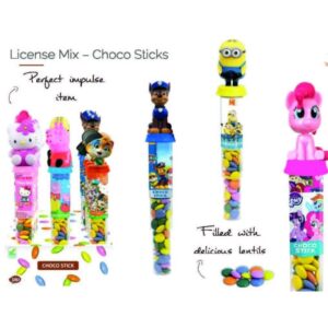 CANDY STICKS LICENSE MIX 12U/-BIP CANDY-