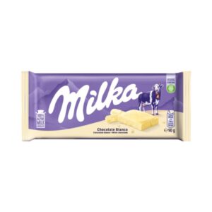 MILKA BLANCO 90GRS. 24U/ -MONDELEZ-