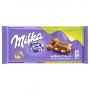 MILKA AVELLANAS 100 GRS. 17U.-MONDELEZ-