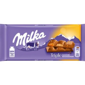 MILKA TRIPLE CARAMELO 90g*20U/-MONDE