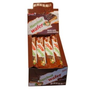 HAZELNUT WAFER 60G*24U/ -STAR EXC.-