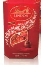 MINI LINDOR LECHE (3U) 37GR. 1U/-LINDT-