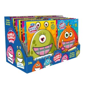 TARJETAS DUBBLE BUBBLE GUM MONSTER 10*24