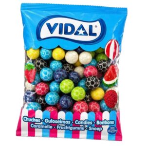 CHICLE BALON FUTBOL 1K -VIDAL-