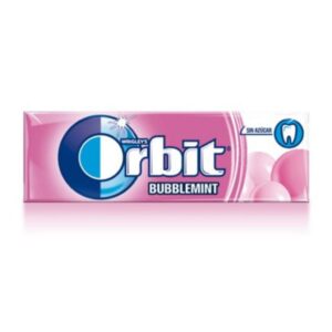 ORBIT GRAGEA BUBBLEMINT 30 U. – WRIGLEYS