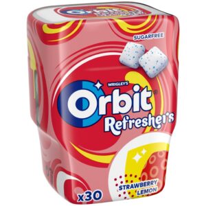 ORBIT BOTE REFRESHERS FRESA-LIMON 30*6U