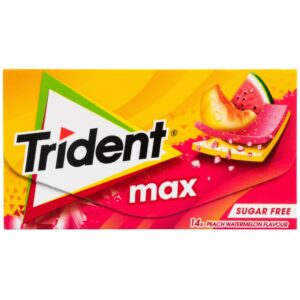 TRIDENT MAX MELOCOTON SANDIA 12U/-C.CHUP