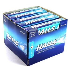 HALLS EUCALIPTO MENTOLADO S/A 20U/-MONDE