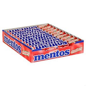 MENTOS FRESAS MIX 20U/ -C.CHUPS-