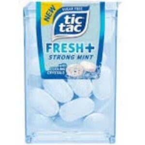 TIC TAC SUGAR FREE STRONG MINT 12U/ -FER