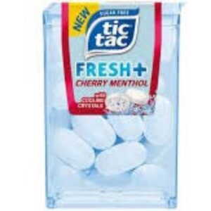 TIC TAC SUGAR FREE CHERRY MENTOL 12U/ -F