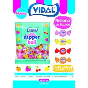 DIPPER BALL RELLENO ENV.900 GRS./-VIDAL-