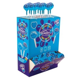 CHUPA MORA PINTA RELLENO CHICLE 100U