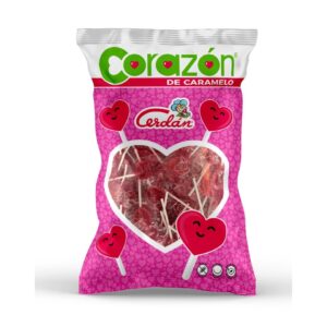 PIRULETA MINI CORAZON 200U -CERDAN-