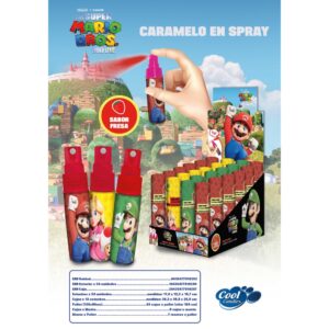 SPRAY CARAMELO SUPER MARIO 24U/-COOL CAN