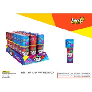 PUSH POP MEGA DUO 18U/ -DISGO-