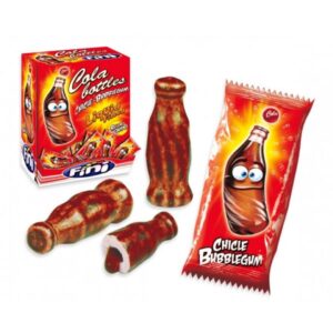 CHICLE BOTELLAS COLA 200U -FINI-