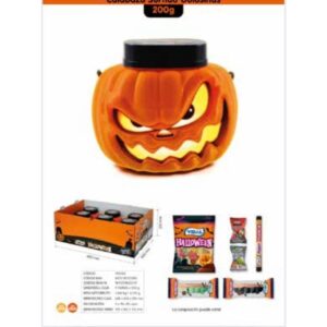 CALABAZA HALLOWEEN 200 GRS. 1 U. /-VIDAL