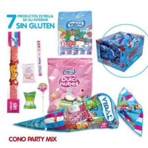 CONOS PARTY MIX 70 GRS. 24 U./-VIDAL