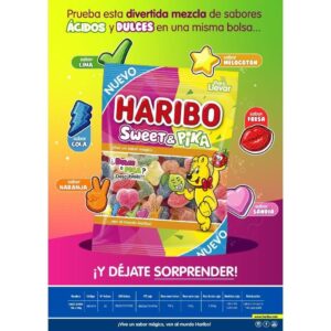 SWEET & PIKA 18*100G -HARIBO-