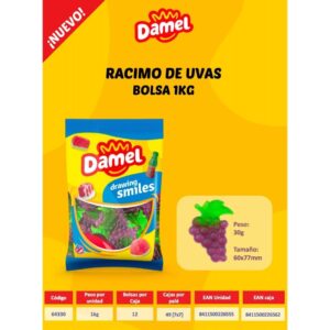 RACIMOS DE UVA 1K -DAMEL-