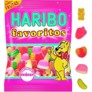 FAVORITOS AZUCAR 18*90G – HARIBO –