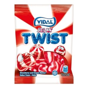 BESOS TWIST FRESA-NATA 100G 14U/-VIDAL**