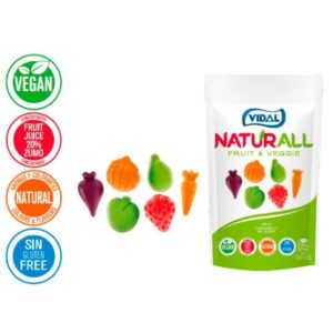 NATURALL FRUIT & VEGGIE 180G 10U/ -VIDAL