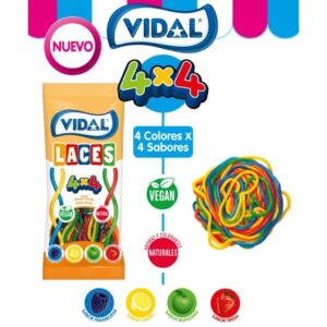 CORDONERAS 4X4 VEGAN 90G 14U/ -VIDAL-***