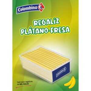 REGALIZ PLATANO-FRESA 12GR*120U/-COLOMBI