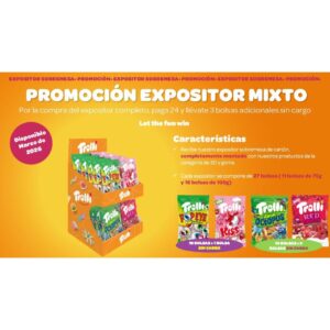 LOTE BOLSITAS + 3D 24+3 -TROLLI-