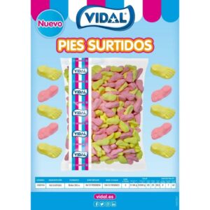 PIES FOAM MACEDONIA 250U/ BOLSA -VIDAL-