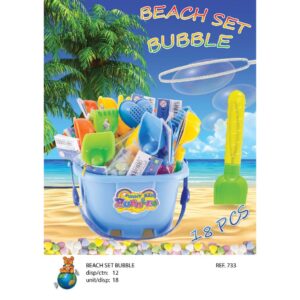 SET DE PLAYA BURBUJAS 18U/ -SIDRAL-