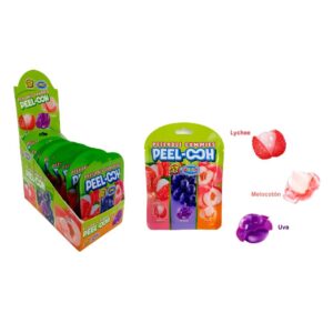 FRUTAS CON PIEL GUMMIES 40GR*12U -DISGO