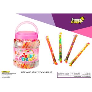JELLY STICKS FRUIT 49U/-DISGO-
