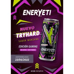 ENERYETI TRYHARD (MANZNA) 1 50CL 24U-**