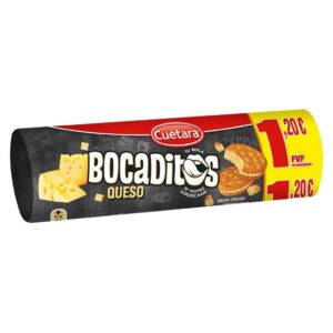 BOCADITOS QUESO 125GR.15U/PVP 1,20-CUET