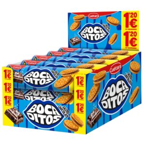 BOCADITOS CHOCO SALADO 150GR 15U/PVP1,20